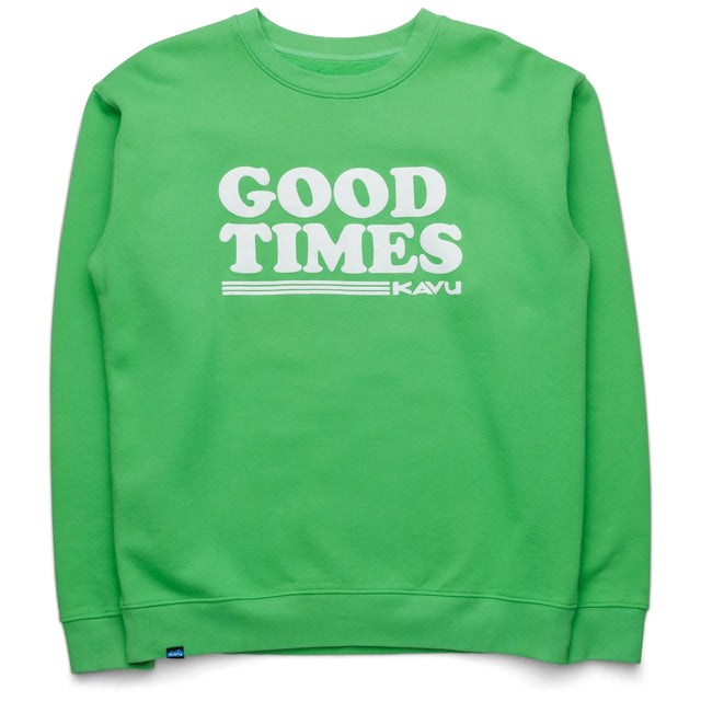 Kavu Core Crew - Retro Green