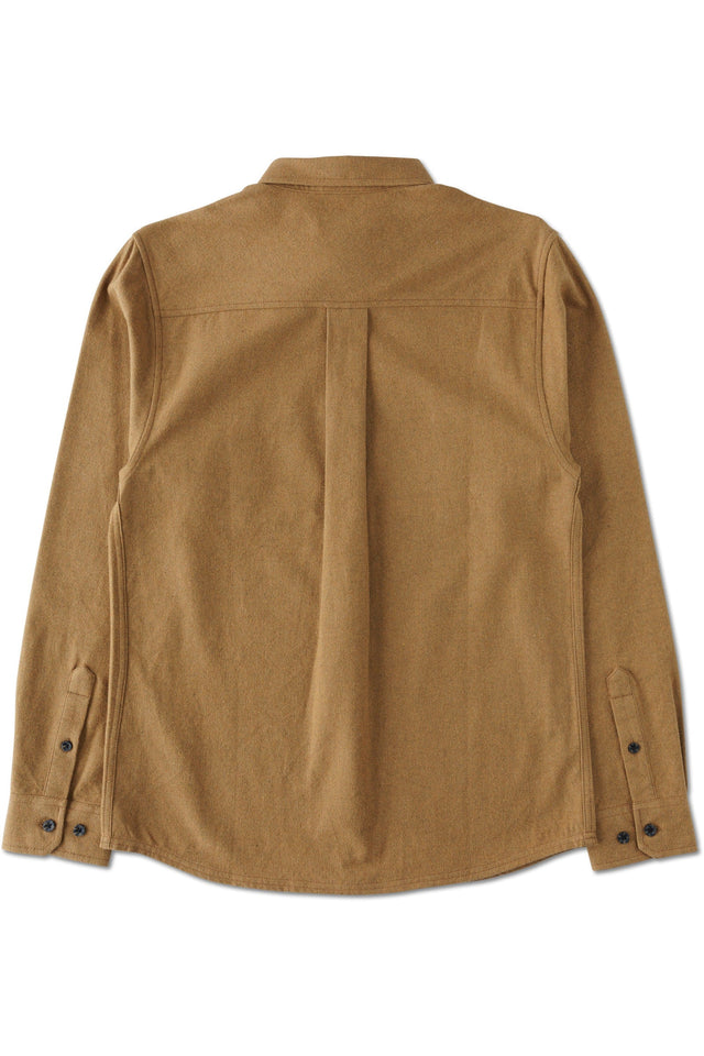 Kavu Trappers Peak Flannel Shirt - Bronze Brown