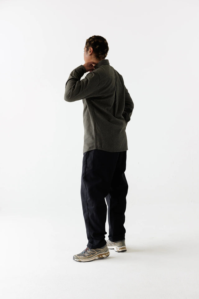 Kavu Trappers Peak Flannel Shirt - Kelp Forest