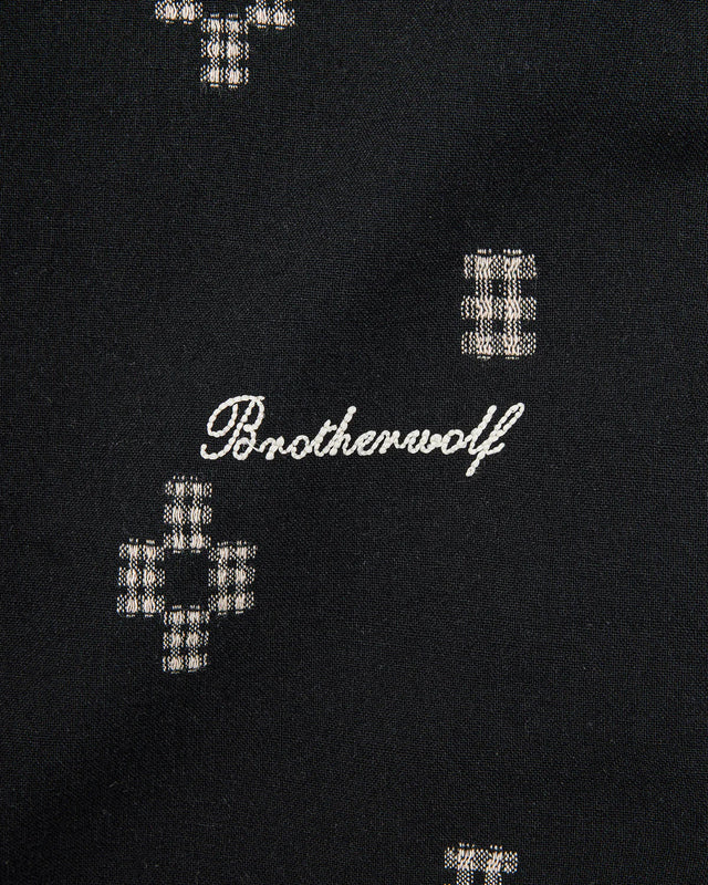 Brotherwolf Kelp Long Sleeve Shirt - Black
