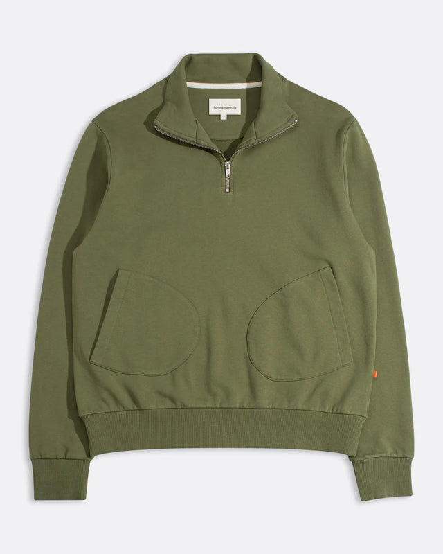 Far Afield Funnel Neck Sweatshirt - Green
