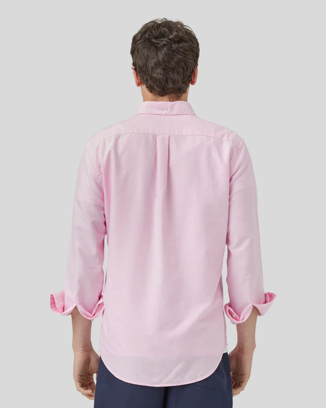 Portuguese Flannel Belavista Oxford Button Down Shirt - Pink