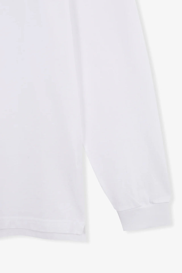 Unfeigned Basic Long Sleeve T-Shirt - White