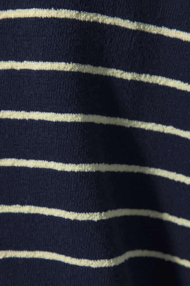 Unfeigned Basic T-Shirt Terry - Blue Graphite