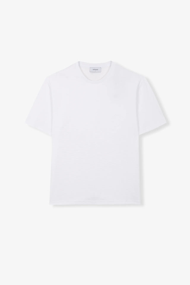 Unfeigned Basic Velour T-Shirt - White