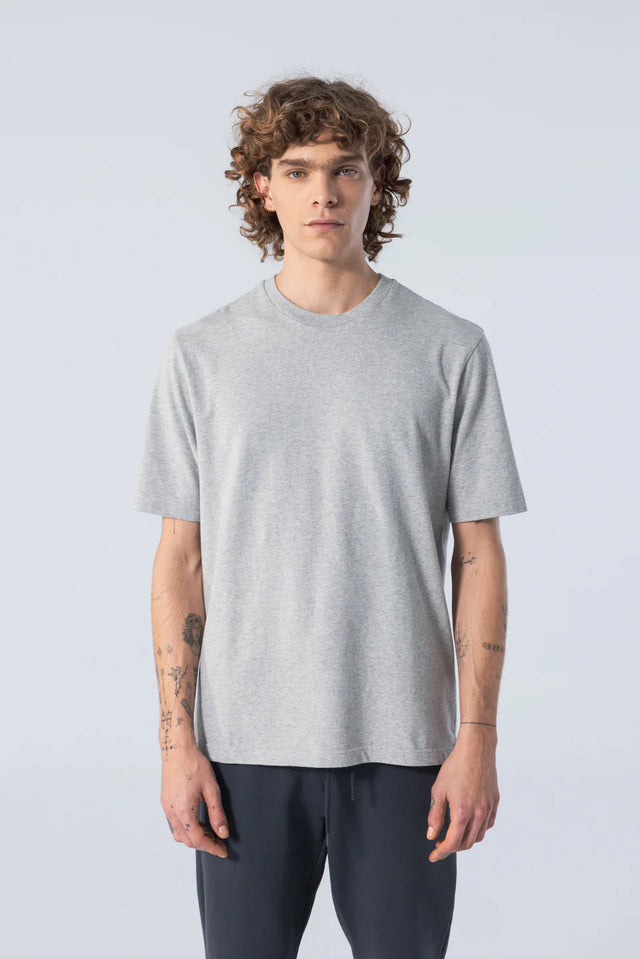 Unfeigned Basic T-Shirt - Grey Melange