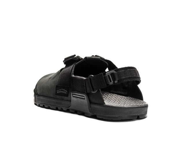 Bedrock Sandals Mountain Clog - Nubuck Leather Obsidian