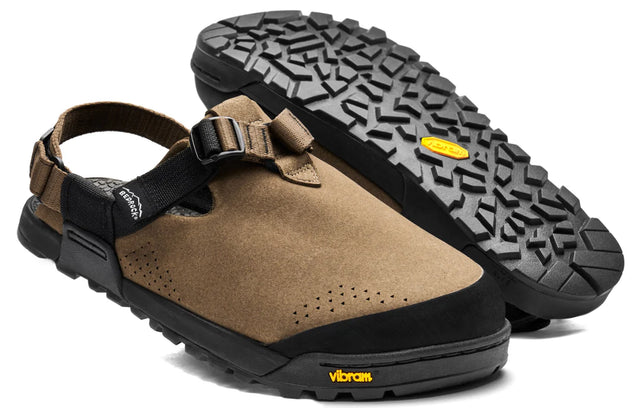 Bedrock Sandals Mountain Clog - Pinecone Synthetic Suede
