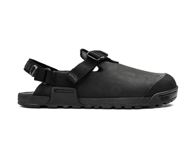 Bedrock Sandals Mountain Clog - Nubuck Leather Obsidian