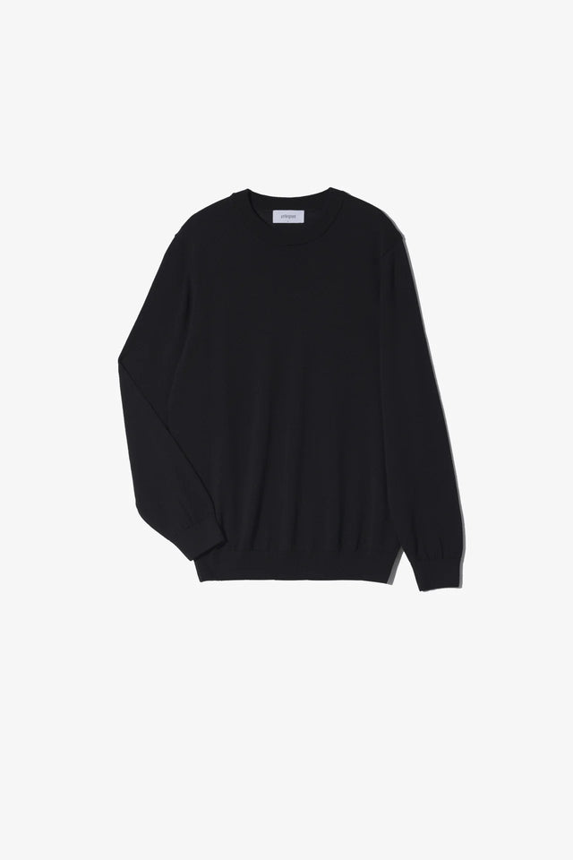 Unfeigned Crewneck Merino Knit - Black