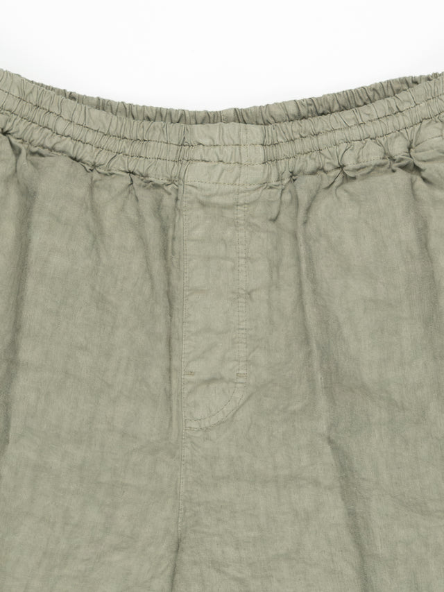 Aspesi Roque Linen Drawstring Shorts - Khaki