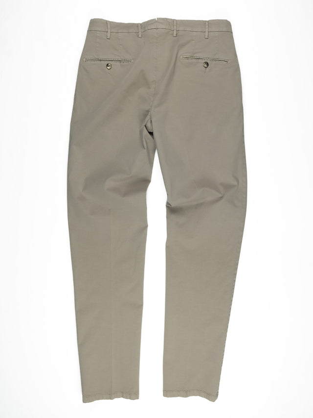 MCS Cotton Twill Stretch Trouser - Khaki