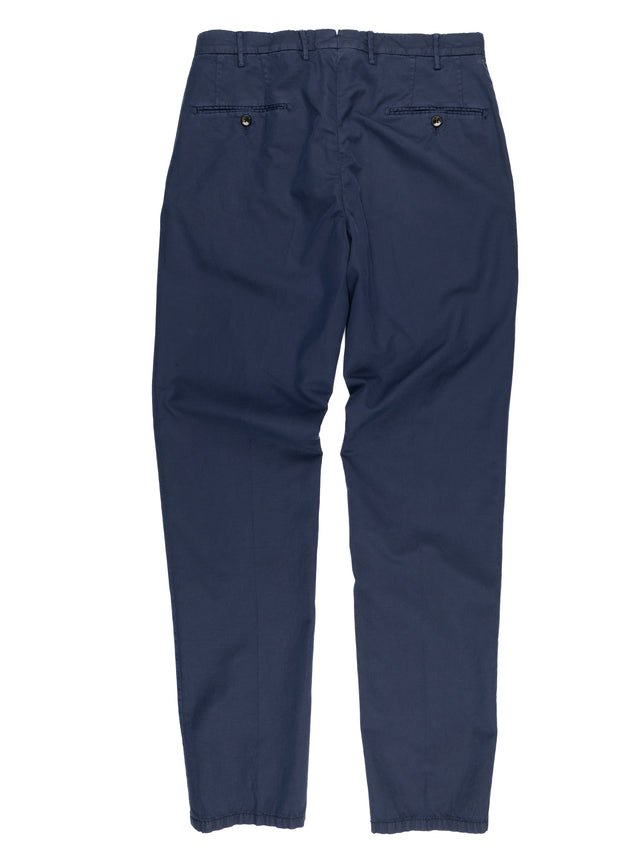 MCS Cotton Twill Stretch Trouser - Navy