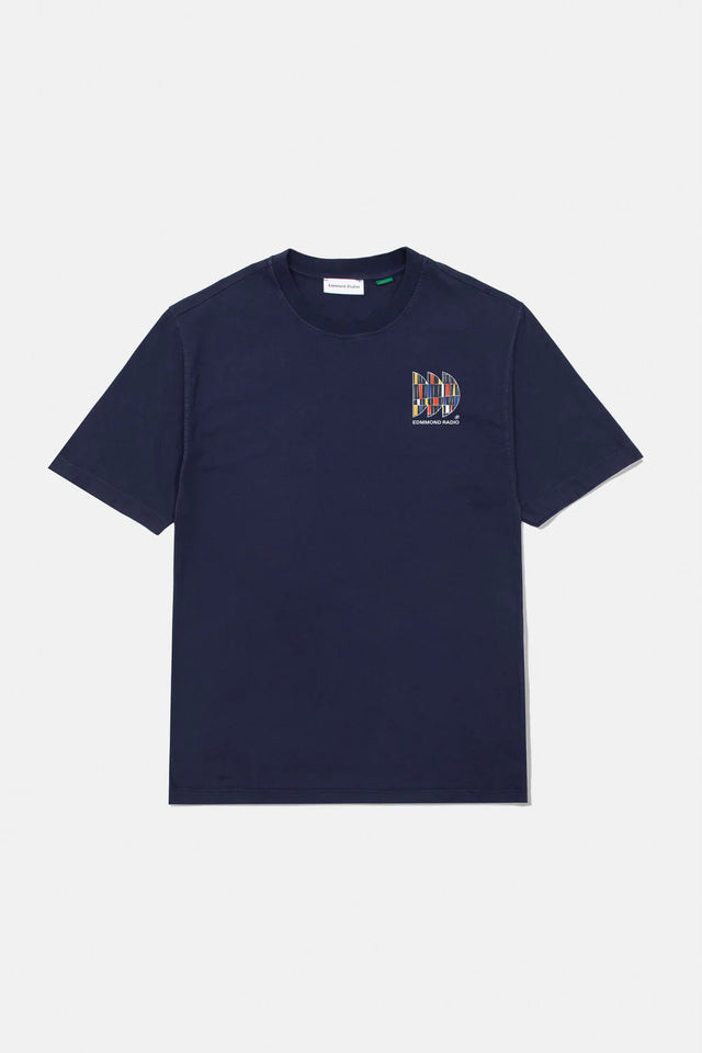 Edmmond Studios Edmmond Radio T-Shirt - Plain Navy