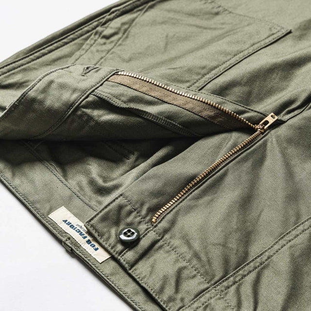 FOB Factory F0431 Baker Pants - Olive