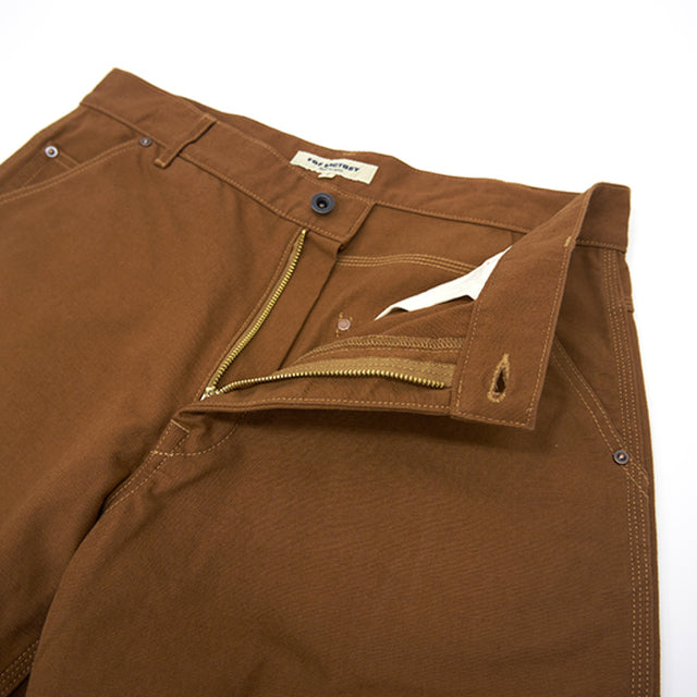 FOB Factory F0530 Cotton Duck Work pant - Brown