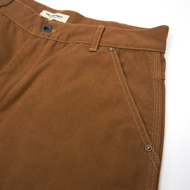 FOB Factory F0530 Cotton Duck Work pant - Brown