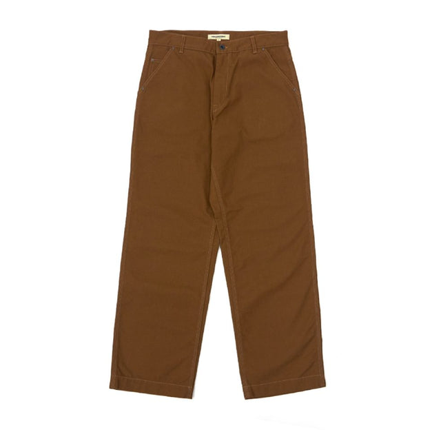 FOB Factory F0530 Cotton Duck Work pant - Brown