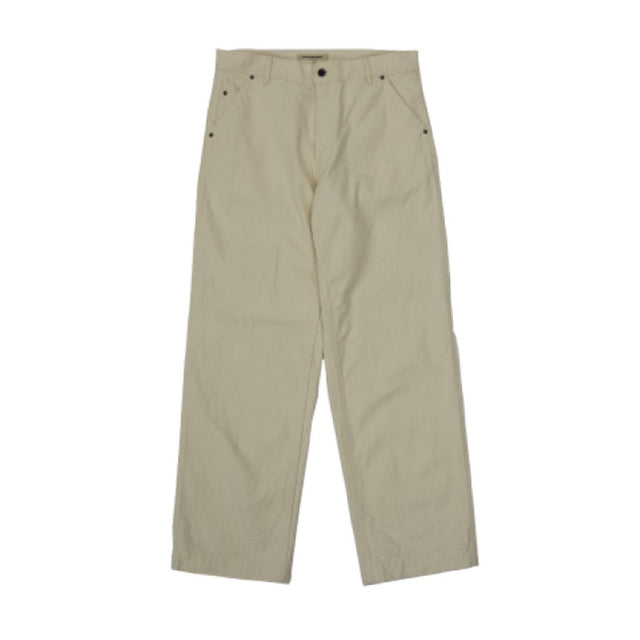 FOB Factory F0530 Cotton Duck Work pant - Ecru