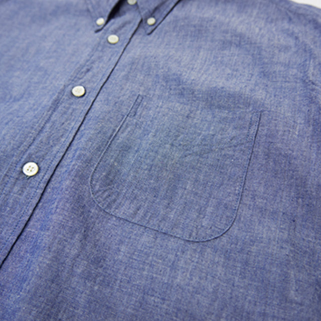 FOB Factory F3501 Chambray Button Down Shirt