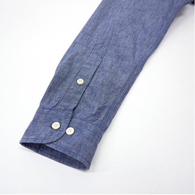 FOB Factory F3501 Chambray Button Down Shirt