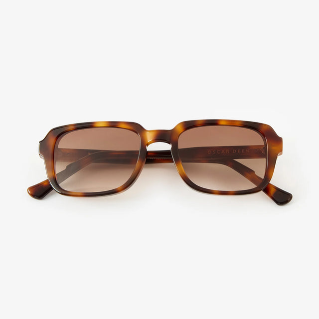 Oscar Deen Nelson Sunglasses - Tortoise/Chocolate Fade