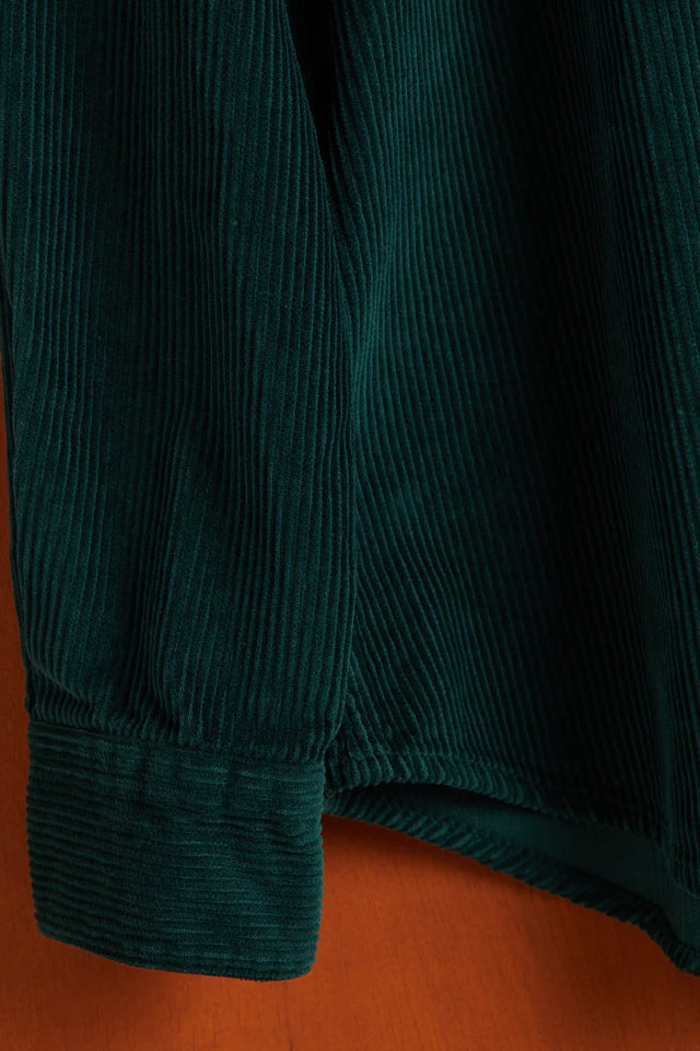 Portuguese Flannel Lobo Corduroy Shirt - Green