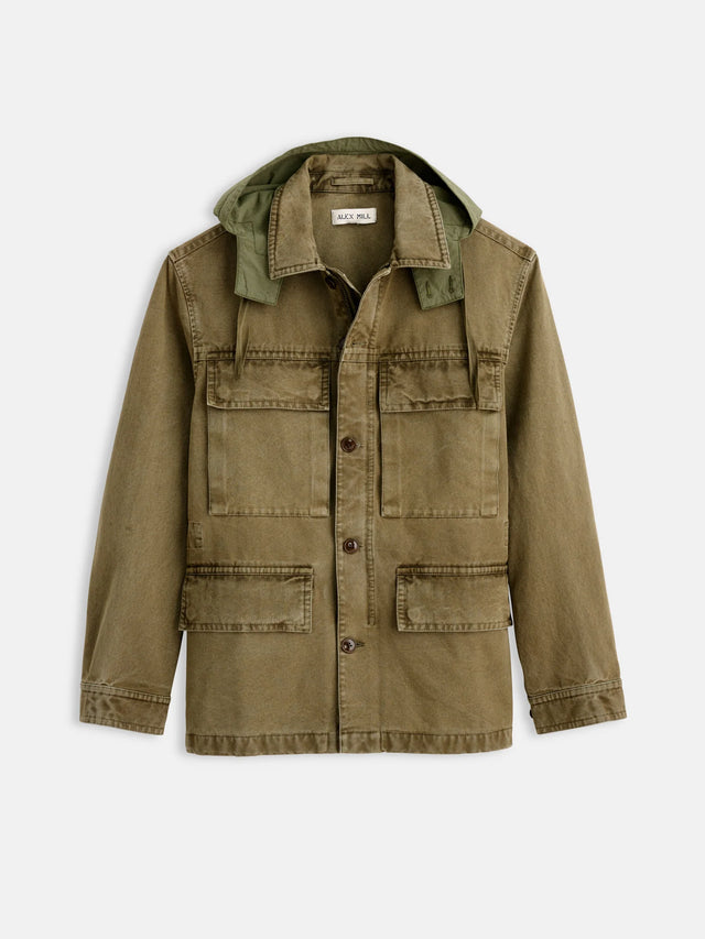 Alex Mill Trail Jacket in Recycled Heavy Canvas