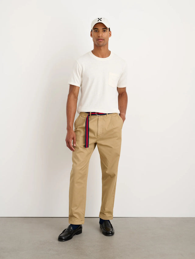 Alex Mill Standard Pleated Pant - Vintage Khaki