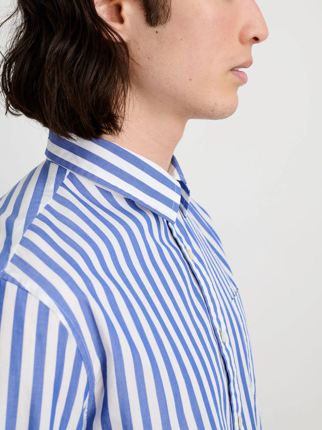 Alex Mill Stripe Mill Shirt in Cotton Poplin