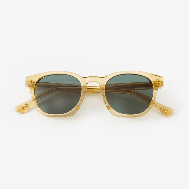 Oscar Deen Morris Sunglasses - Treacle/Olive