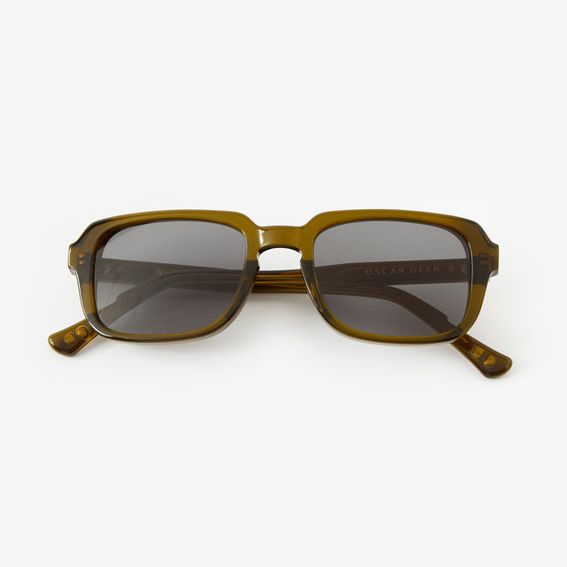 Oscar Deen Nelson Sunglasses - Dark Olive/Night