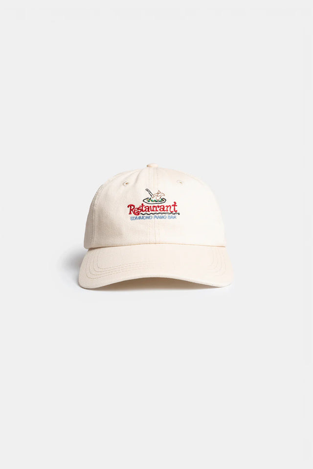 Edmmond Studios Piano Bar Cap - Plain Off White