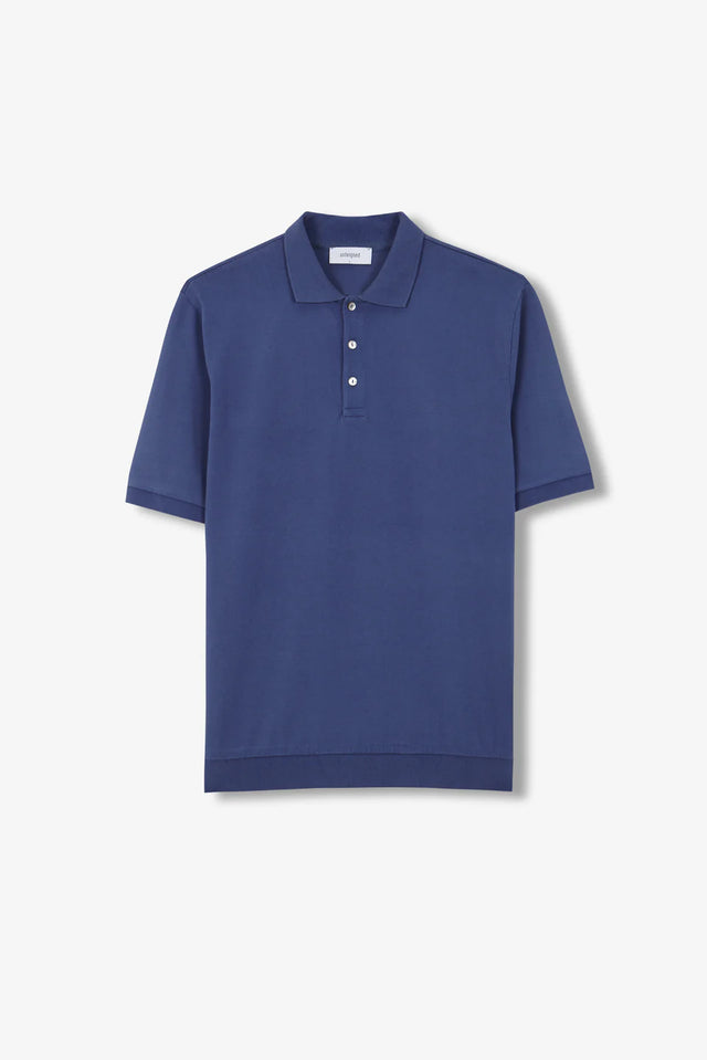 Unfeigned Short Sleeve Polo - Cobalt