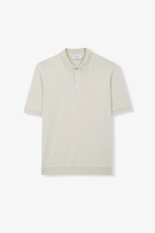 Unfeigned Short Sleeve Polo - Bone White