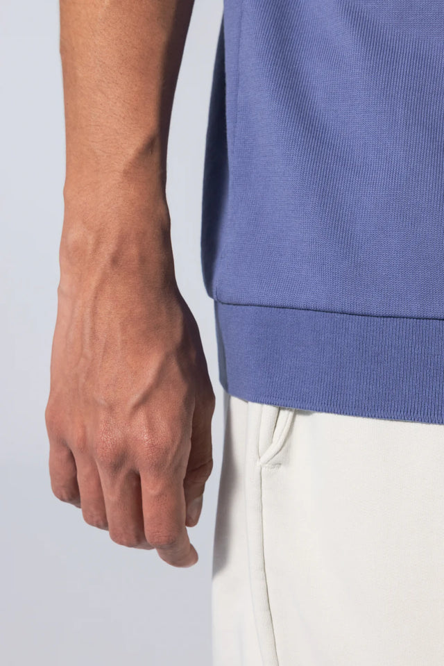 Unfeigned Short Sleeve Polo - Cobalt