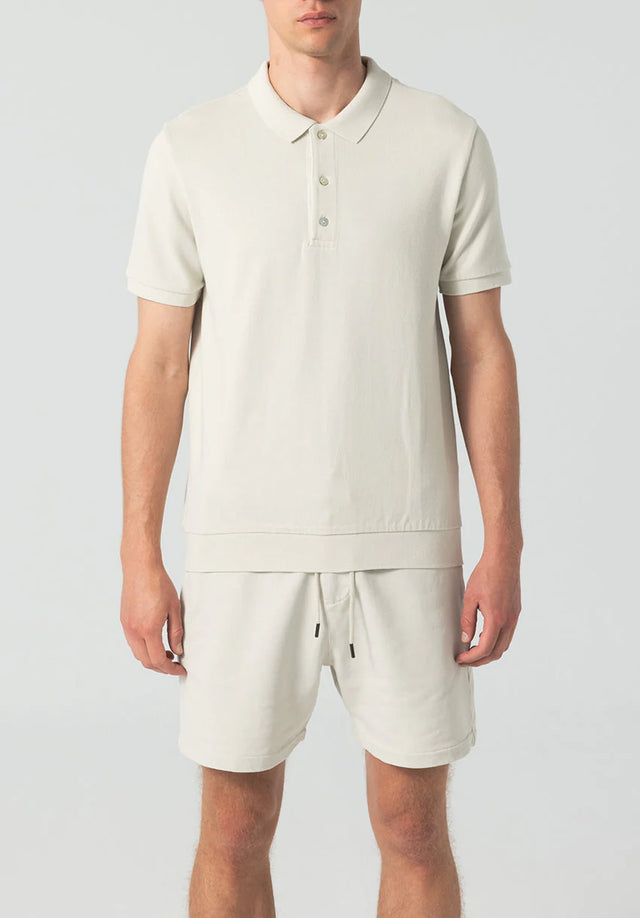 Unfeigned Short Sleeve Polo - Bone White