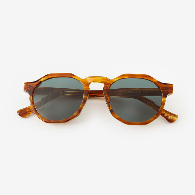 Oscar Deen Pinto Sunglasses - Havana/Olive