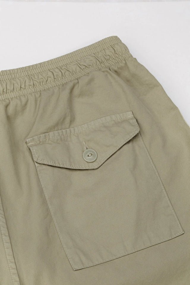 Save Khaki Light Twill Cotton Easy Short - Sprout