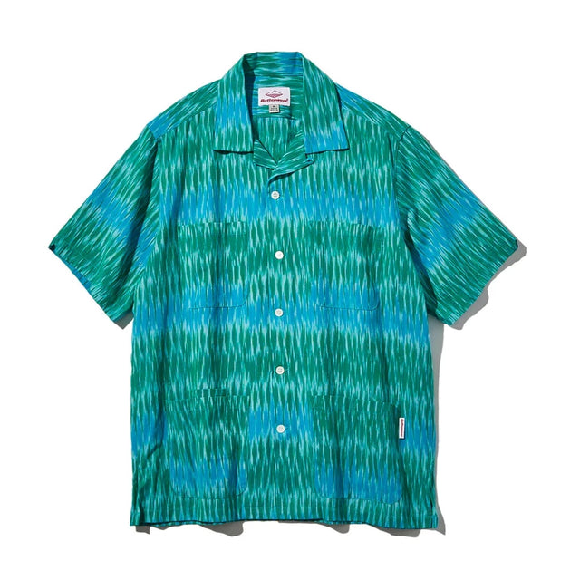 Battenwear Ikat Five Pocket Island Shirt - Green