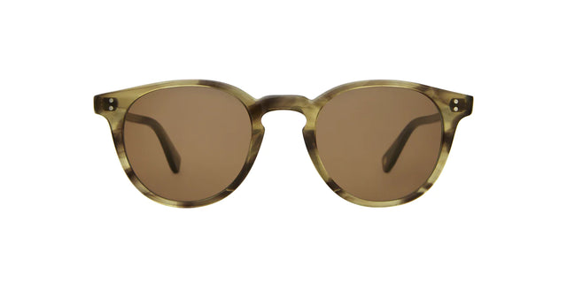 Garrett Leight Clement Sun Glasses - Army Tortoise