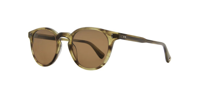 Garrett Leight Clement Sun Glasses - Army Tortoise