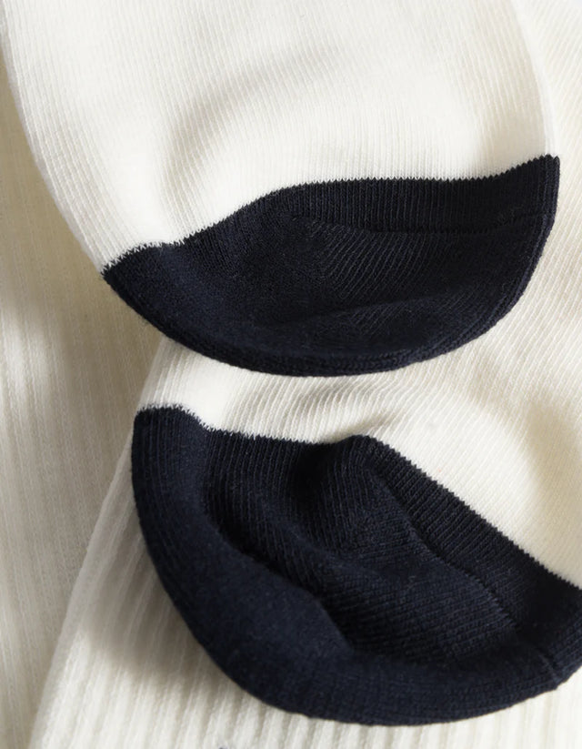 Les Deux William 2-pack Socks - Off White/Navy