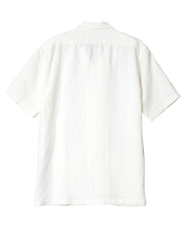 Kamakura SHONAN Heavy Linen Beach Shirt - White