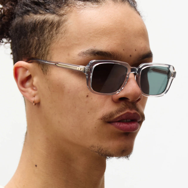 Oscar Deen Nelson Sunglasses - Slate/Olive Green