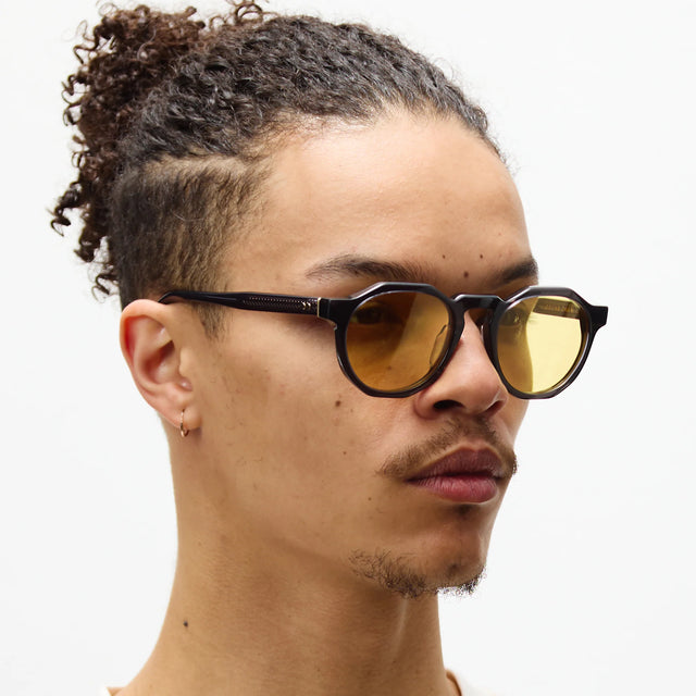 Oscar Deen Pinto Sunglasses - Smoke/Yellow