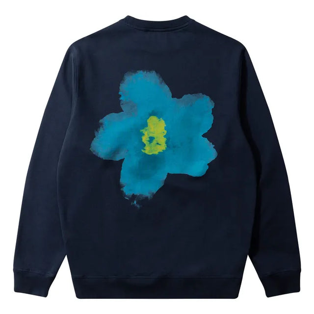 Edmmond Studios Garden Crew Sweat - Plain Navy