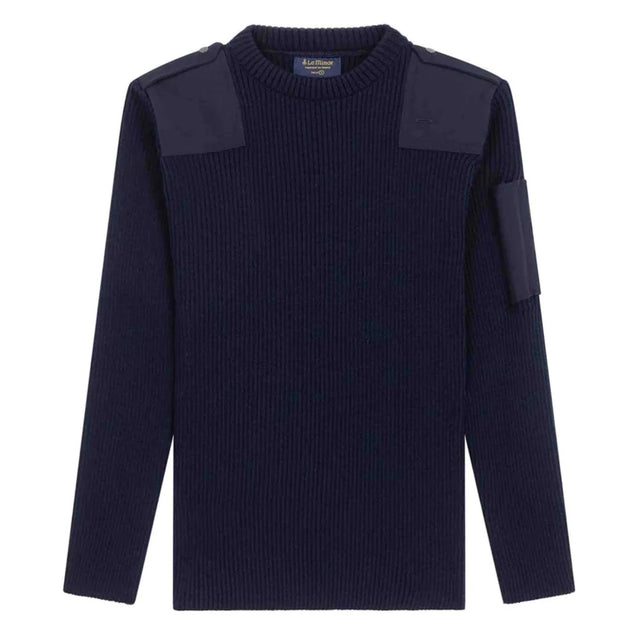 Le Minor Officer Sweater - Navy