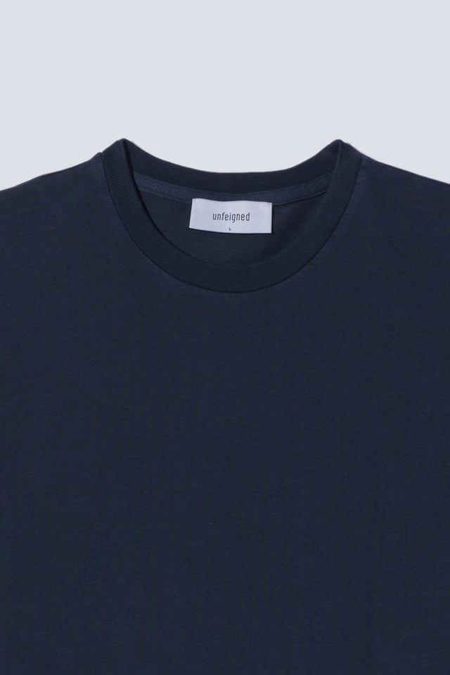 Unfeigned Basic T-Shirt - Navy Blue