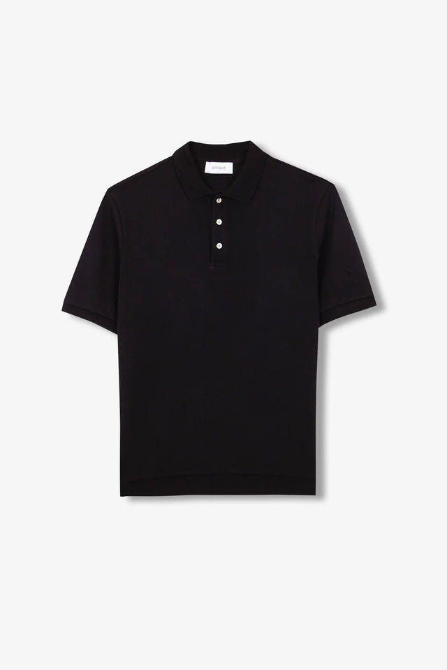 Unfeigned Short Sleeve Polo - Caviar